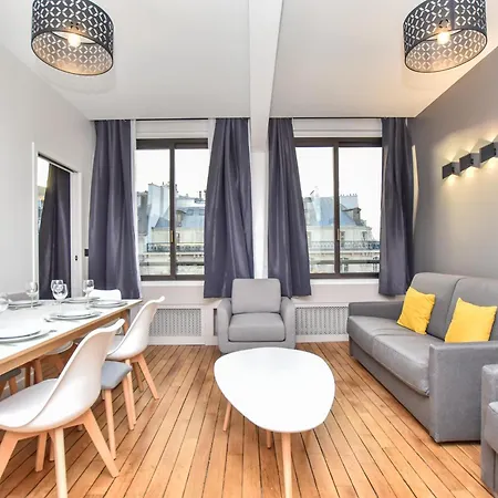 Apartmán Authentic - 2br 8p - Palais Garnier Paříž