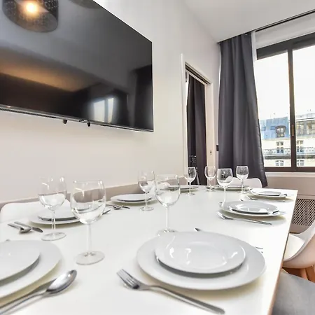 Apartman Authentic - 2br 8p - Palais Garnier Párizs