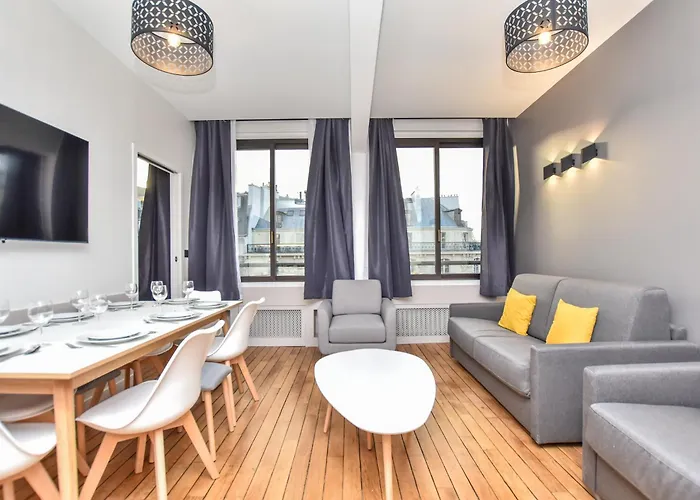 Apartman Authentic - 2br 8p - Palais Garnier Párizs